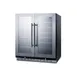 Summit SWBV3067B 30" Glass Door Wine Refrigerator, Dual Temperature, 33 Bottles 3 image