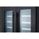 Summit SWC24GKS 23" Glass Door Wine Refrigerator, Dual Temperature, 42 Bottles 6 image