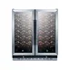 Summit SWC3066B 30" Glass Door Wine Refrigerator, Dual Temperature, 66 Bottles 3 image