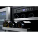 Summit SWC3668 35" Glass Door Wine Refrigerator, Dual Temperature, 68 Bottles 3 image