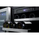 Summit SWC3668ADA 35" Glass Door Wine Refrigerator, Dual Temperature, 68 Bottles 4 image