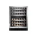 Summit SWC530BLBIST 24" Glass Door Wine Refrigerator, Dual Temperature, 36 Bottles 3 image