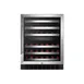 Summit SWC530BLBISTCSS 24" Glass Door Wine Refrigerator, Dual Temperature, 36 Bottles 1 image
