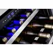 Summit SWC530BLBISTCSS 24" Glass Door Wine Refrigerator, Dual Temperature, 36 Bottles 3 image