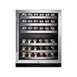 Summit SWC530BLBISTCSSADA 24" Glass Door Wine Refrigerator, Dual Temperature, 36 Bottles 2 image