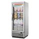 True T-12G-HC~FGD01 24" 1-Section Reach-In Refrigerator w/ Glass Door, Bottom Mount, Stainless Steel Front-Aluminum Sides 1 image