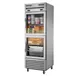 True T-23DT-G-HC~FGD01 27" 1-Section Reach-In Refrigerator Freezer Combo w/ 2 Half Glass Doors 1 image