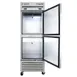 True T-23DT-HC 27" 1-Section Reach-In Refrigerator Freezer Combo w/ 2 Half Solid Doors 4 image