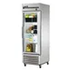 True T-23G-HC~FGD01 27" 1-Section Reach-In Refrigerator w/ Glass Door, Bottom Mount, Stainless Steel Front-Aluminum Sides 1 image