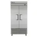 True T-35-HC 39" 2-Section Reach-In Refrigerator w/ 2 Solid Doors, Bottom Mount, Stainless Steel Front-Aluminum Sides 2 image
