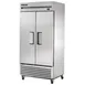 True T-35F-HC 39.5" 2-Solid Door Reach-In Freezer, Bottom Mounted, 35 cu. ft., Stainless Steel Front, Aluminum Sides 1 image