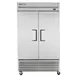 True T-43-HC 47" 2-Section Reach-In Refrigerator w/ 2 Solid Doors, Bottom Mount, Stainless Steel Front-Aluminum Sides 2 image