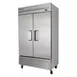True T-43F-HC 47" 2-Section Reach-In Freezer, 2 Solid Doors, Stainless Steel Front, Aluminum Sides, 43 cu. ft., Bottom Mounted 1 image