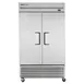 True T-43F-HC 47" 2-Section Reach-In Freezer, 2 Solid Doors, Stainless Steel Front, Aluminum Sides, 43 cu. ft., Bottom Mounted 2 image