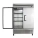 True T-49-HC 54" 2-Section Reach-In Refrigerator w/ 2 Solid Doors, Bottom Mount, Stainless Steel Front-Aluminum Sides 5 image