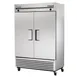 True T-49DT-HC 54" 2-Section Reach-In Refrigerator/Freezer Combo w/ 2 Solid Doors 1 image