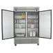 True T-49DT-HC 54" 2-Section Reach-In Refrigerator/Freezer Combo w/ 2 Solid Doors 6 image