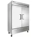 True T-49F-HC 54" Two Section Reach-In Freezer w/ 2 Solid Doors, Stainless Steel Front Aluminum Sides 3 image