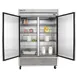 True T-49F-HC 54" Two Section Reach-In Freezer w/ 2 Solid Doors, Stainless Steel Front Aluminum Sides 4 image