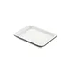 TableCraft Products 10347 - 1/4 Sheet Pan, 13" x 9-1/2" x 1-1/8", Enamel with Black Rim, Finish 1 image