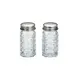TableCraft Products 163S&P-2 - 1.5 Oz Salt Pepper Shaker, 1‑9/16" Dia x 3‑9/16" H, Steel Top, Dishwasher Safe 1 image