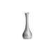 TableCraft Products 269 Flower Vase, 7" Height, Hand Wash Only, Zinc Alloy Metal, Brushed Finish 1 image