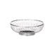 TableCraft Products 4175 Chalet Basket, Round Chrome Plated, 9"5/8 Dia x 3"1/4 H, Hand Wash Only 1 image