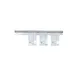 TableCraft Products 5548 Order Rack, 48" x 1" x 2-1/4", Aluminum Bar Finish, Glass Marble Slide 1 image