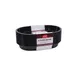 TableCraft Products C1076BK - Oval Black Plastic Basket 10.5" x 7" x 1.5", Heat‑Resistant - 12/Pack 1 image