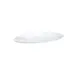 TableCraft CW11068X - Oblong Platter 25"3/8 x 12" x 1"7/8, Orange Aluminum, NSF, Hold to -20°F 1 image