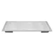 TableCraft CW6420WV Hot Well Cover 13-1/2" X 21-5/8" Silver Aluminum 1/4" Wave Pattern Dishwasher Safe 1 image