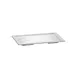 TableCraft CW6426 Hot Well Cover - Third Size, 13-1/2" x 6-7/8", Silver Aluminum, Dishwasher Safe 1 image