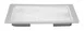 TableCraft CW6426WV Hot Well Cover, 13-1/2" X 6⅞", Silver Aluminum, 1/4" Wave, Dishwasher Safe 1 image
