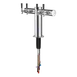 Talos 1045465-00 T-Shaped Draft Beer Tower, Countertop, 4-Tap Glycol-Cooled, Chrome Finish, 12" Tall 1 image