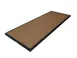 Tarrison AOG38RT82BLCO Ace II Rectangle Table Top, 28"W x 72"D, All Weather Plywood, Black and Cocoa Finish 1 image
