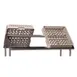Tarrison TA-DSDR42 42" Double Sided Table Mounted Dishtable Sorting Rack w/ Tubular Stainless Steel 1 image