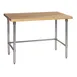 Tarrison TA-HTB2448G-KIT Butcher Block Top Work Table, 48""W X 24""D 1 image