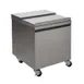 Tarrison TA-IBM100 Stainless Steel Mobile Ice Bin, 125 lb, Silver 1 image