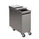 Tarrison TA-IBM50 Stainless Steel Mobile Ice Bin, 75 lb, Silver 1 image