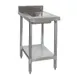 Tarrison TA-SWT4BS18WS 18" Work Table with Prep Sink, Bowl On Center - 18 Gauge 1 image