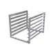 Tarrison TA-TR1826S Pan Rack, Table Mount, (6) 18" X 26" Pan Capacity 1 image