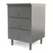 Tarrison TC-C2424D Cabinet Base Servery Work Table, Mid-Shelf & Drawers with Locks, 24"W X 24"D 1 image