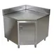 Tarrison TC-C2442CB 42" Cabinet Base Hinged Doors Work Table, Servery Corner with Mid-Shelf 1 image