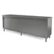 Tarrison TC-C2496 Sliding Doors Cabinet Base Servery Work Table with Mid-Shelf, 96"W X 24"D 1 image