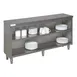 Tarrison TC-DC1560 60"x15" Stainless Steel Servery Dish Cabinet with Adjustable Shelf 1 image