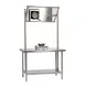 Tarrison TF-DT48-KIT Demo Table, 48""W X 30""D X 94""H, Overhead Mirror 1 image