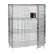 Tarrison TS-SU1848Z-KIT Polyseal Clear Epoxy Stationary Wire Security Unit, 48" x 18" x 63" 1 image