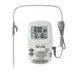 Taylor Precision 1470FS Thermometer & Timer, 32°‑392°F, 1.5mm Steel Probe, 4‑ft Cord, Magnet Mount 1 image