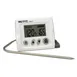 Taylor Precision 3518N Cooking Thermometer, 32°F‑392°F, LCD Display, Stainless Probe, 4‑ft Cord 1 image