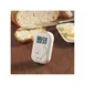 Taylor Precision 5879 Flashing Light Timer, White, Digital, Sound/Light/Vibration, Magnet/Clip/Stand 6 image